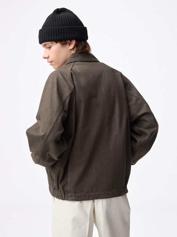 Cotton Zip Up Jacket