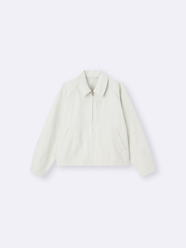 Cotton Zip Up Jacket