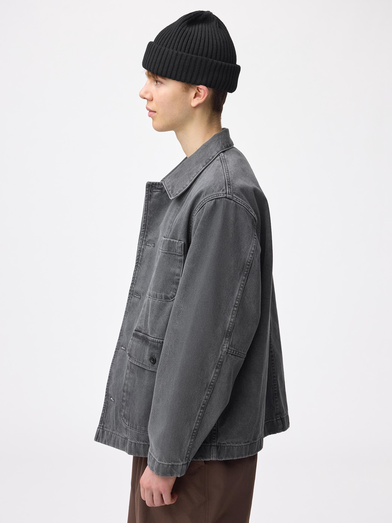 Men's Denim Work Jacket | GU US