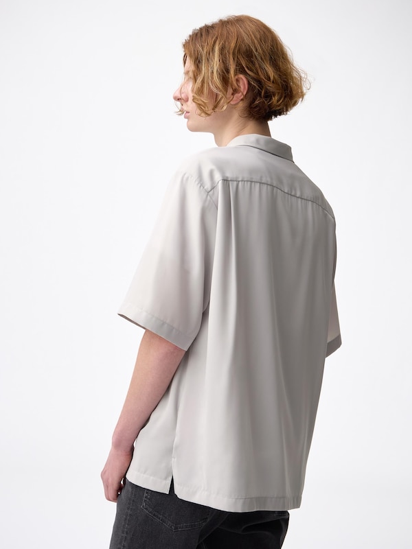 Dry Open Collar Shirt | HalfSlv