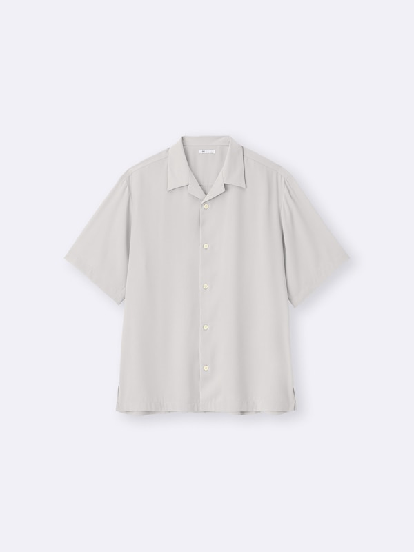 Dry Open Collar Shirt | HalfSlv
