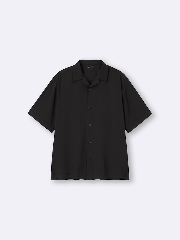 Dry Open Collar Shirt | HalfSlv