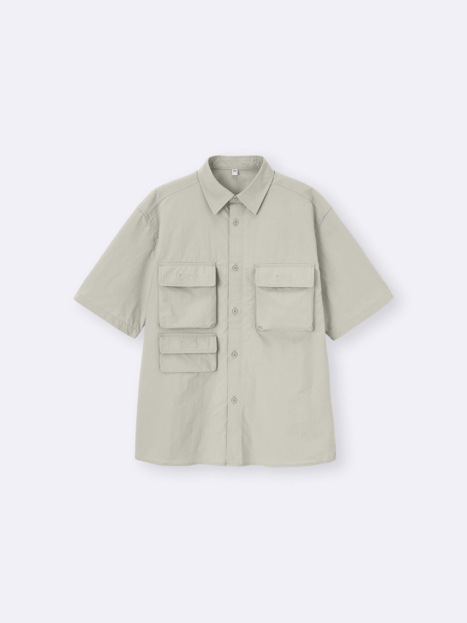 Men's Nylon Pocket Shirt | HalfSlv | GU US
