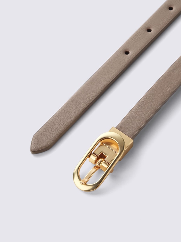 Oval Buckle Reversible Belt | MN