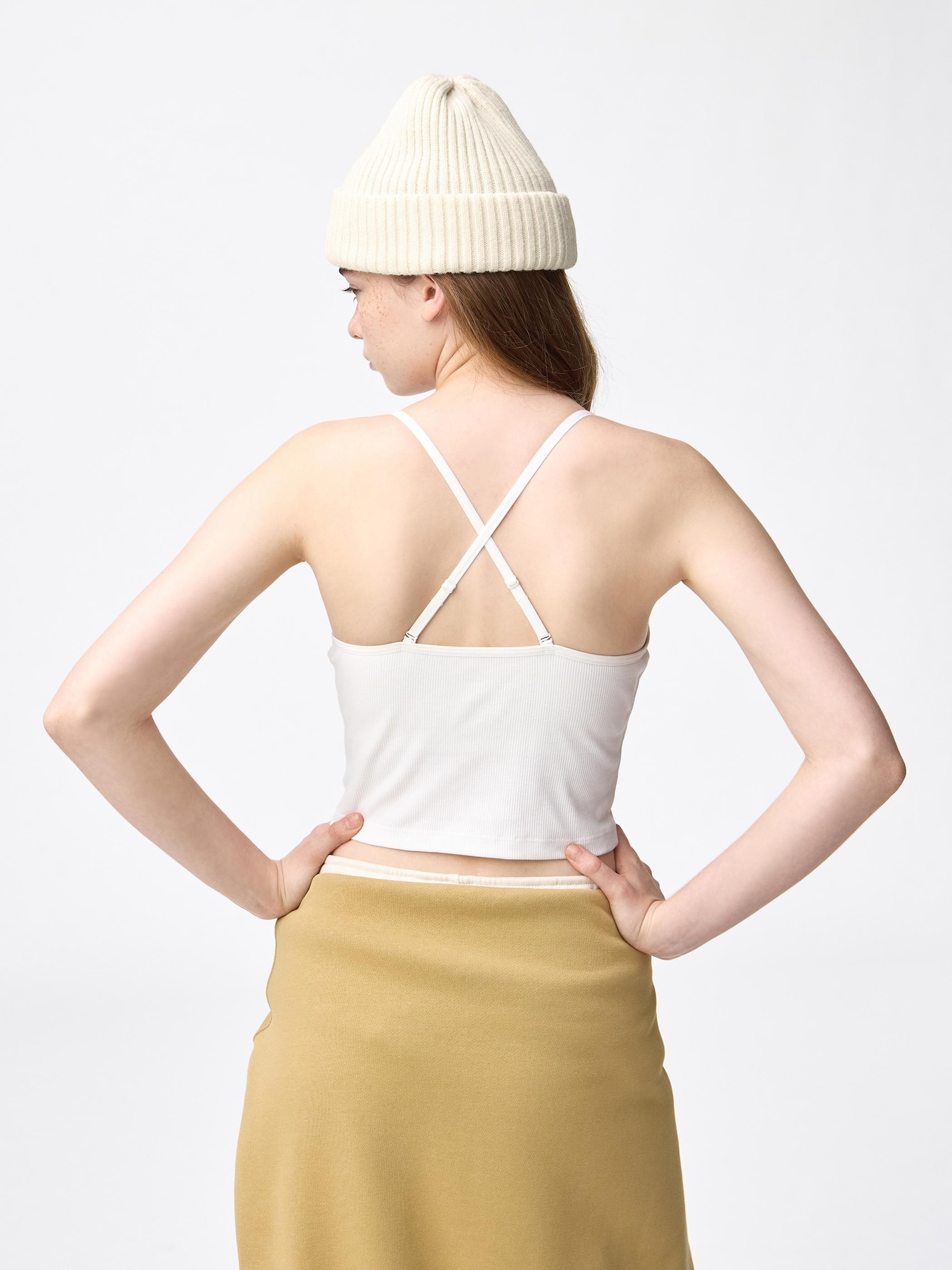 Women's Bra-Feel 2WAY Cropped Camisole | GU US