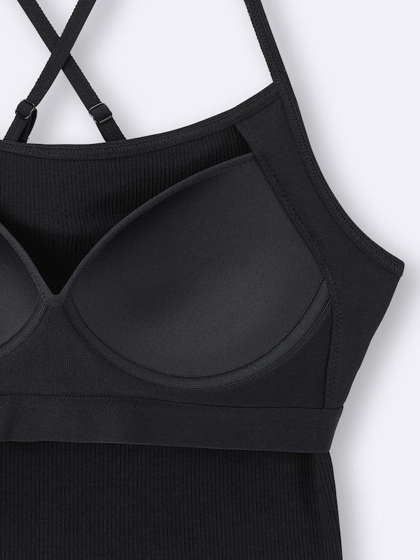 Bra-Feel 2WAY Cropped Camisole