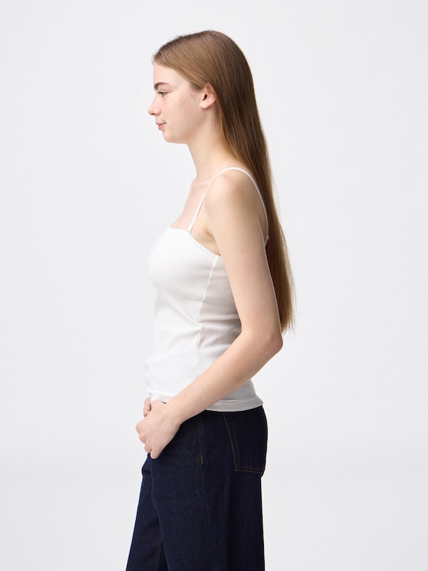 Bra-Feel Ribbed Tube Top