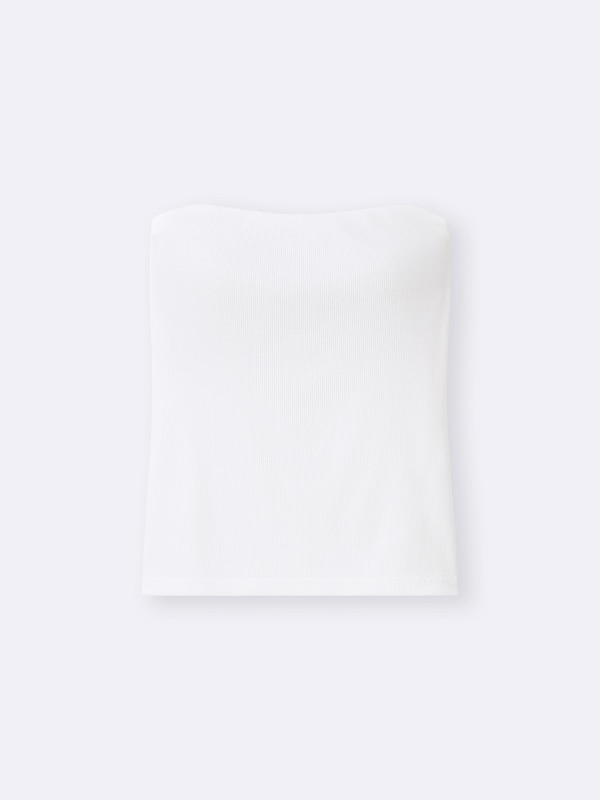 Bra-Feel Ribbed Tube Top
