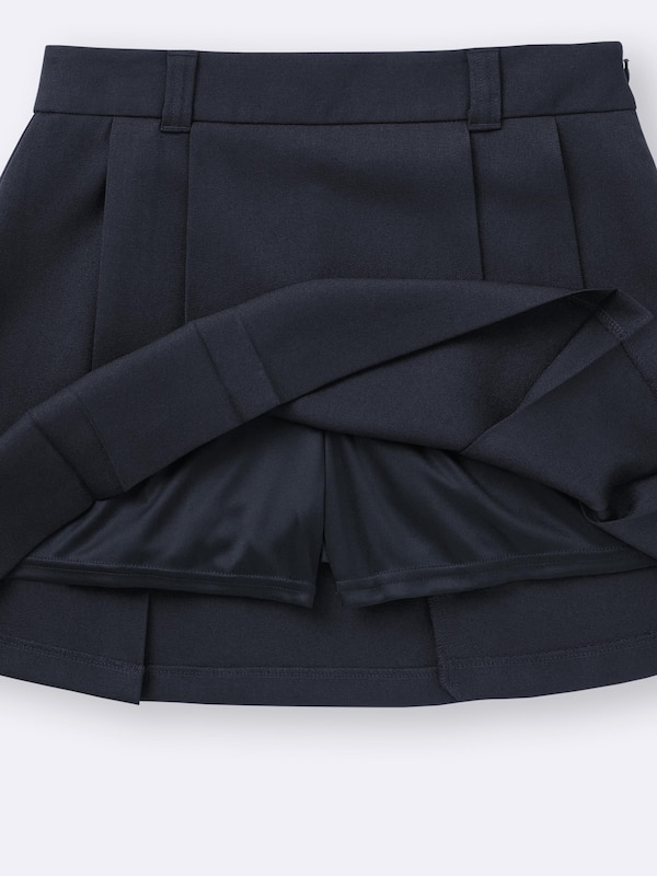 Side Pleated Skort