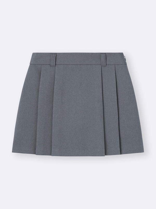 Side Pleated Skort