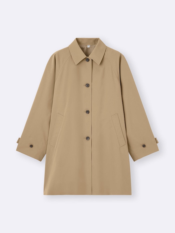 Balmacaan A-Line Half Coat