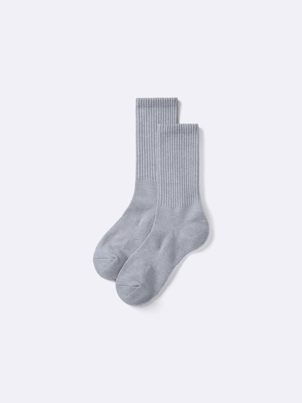 Ribbed Pilecrew Socks