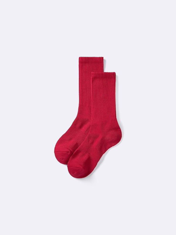 Ribbed Pilecrew Socks