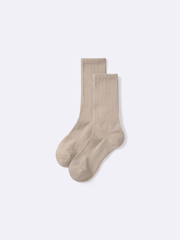 Ribbed Pilecrew Socks