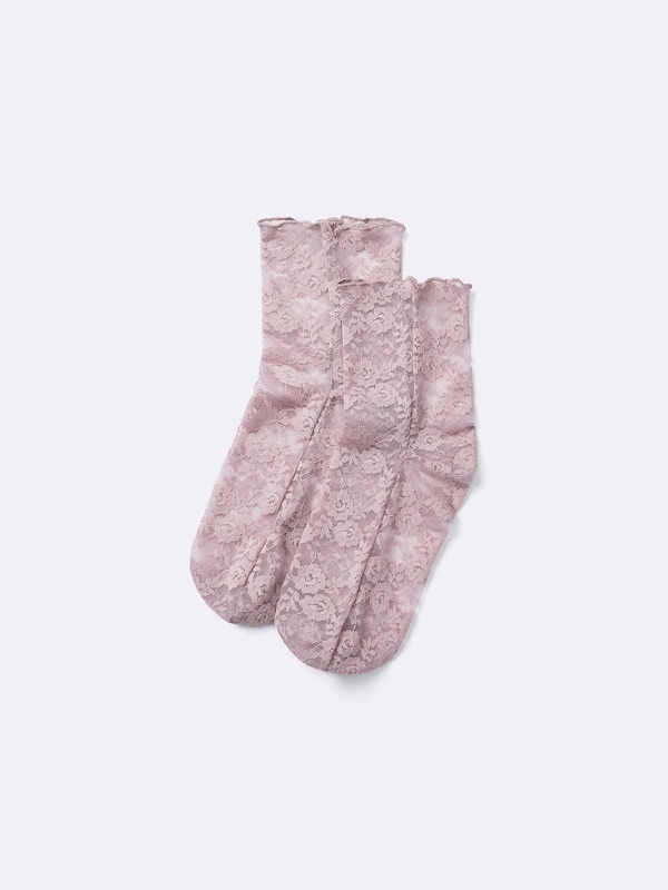 Lace Crew Socks | CZ