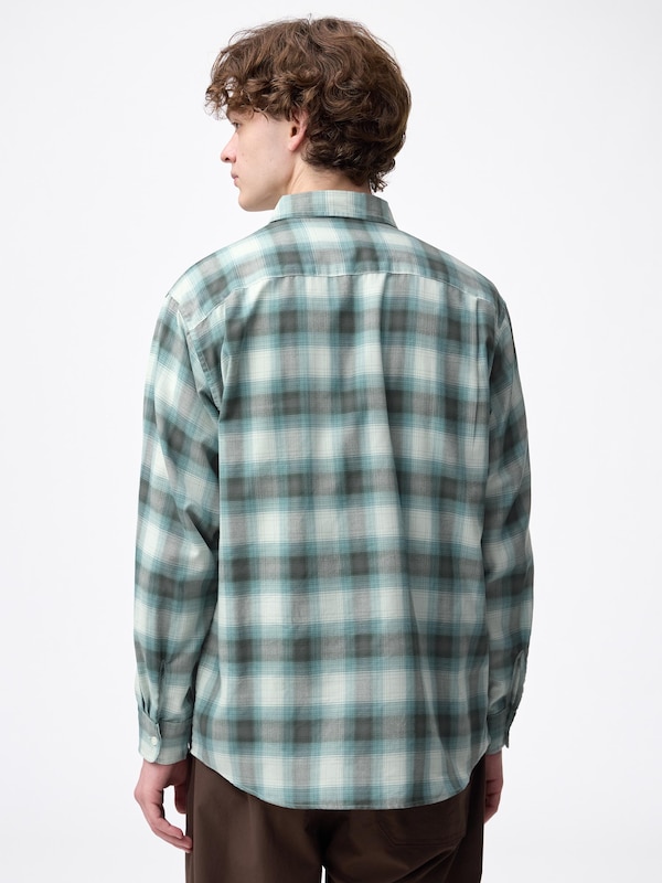 Ombre Checked Shirt