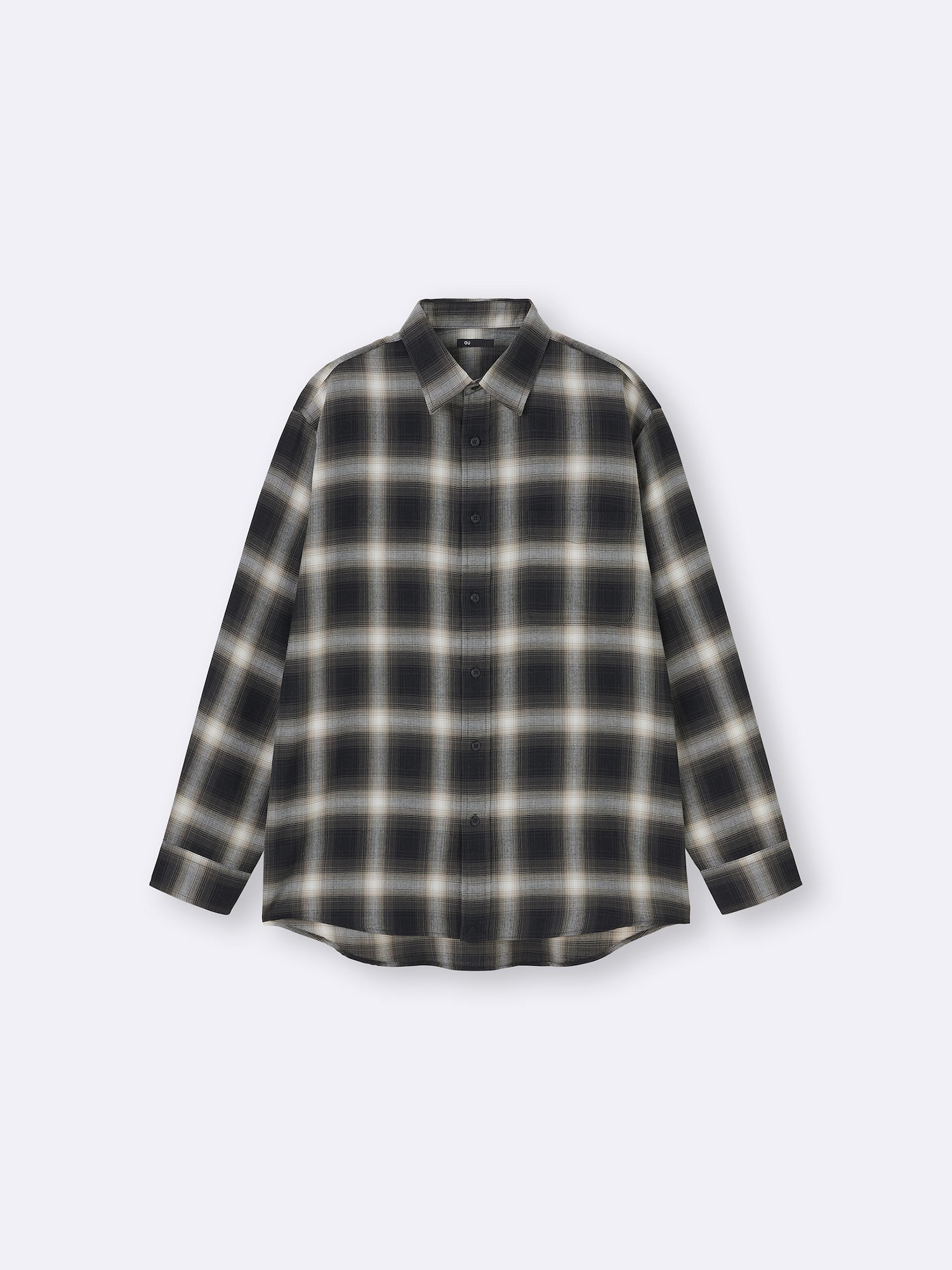 Ombre Checked Shirt | GU US