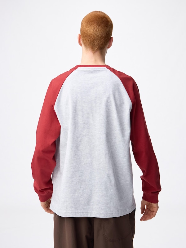 Heavy Weight Crew Neck T-Shirt | Long | Raglan