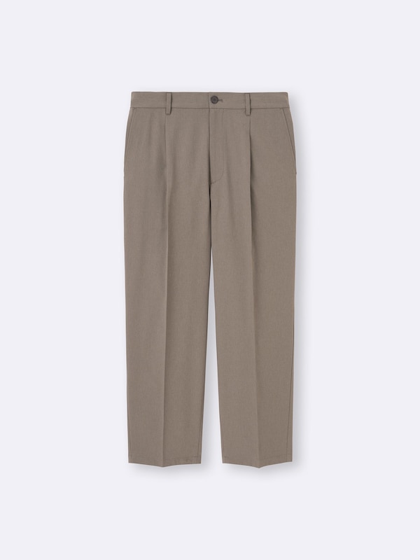 Dry Pleated Ankle Pants