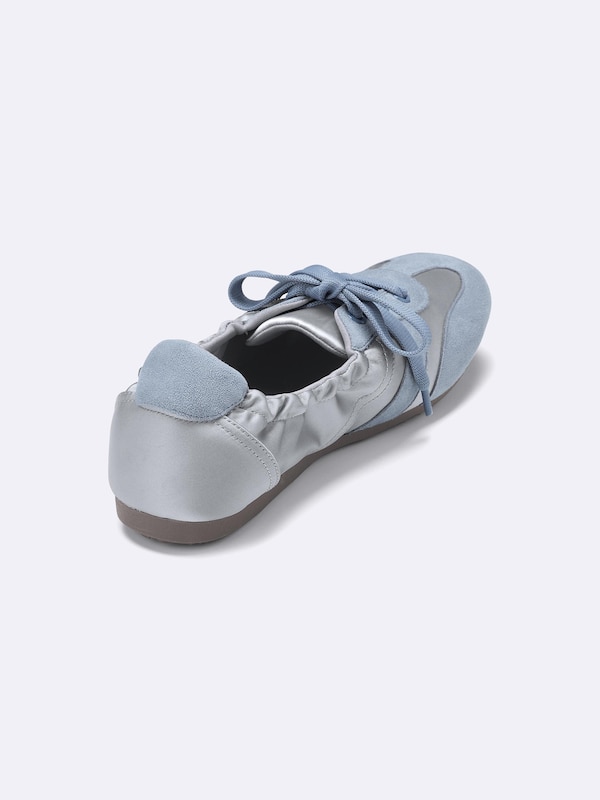 Gathered Ballet Sneakers
