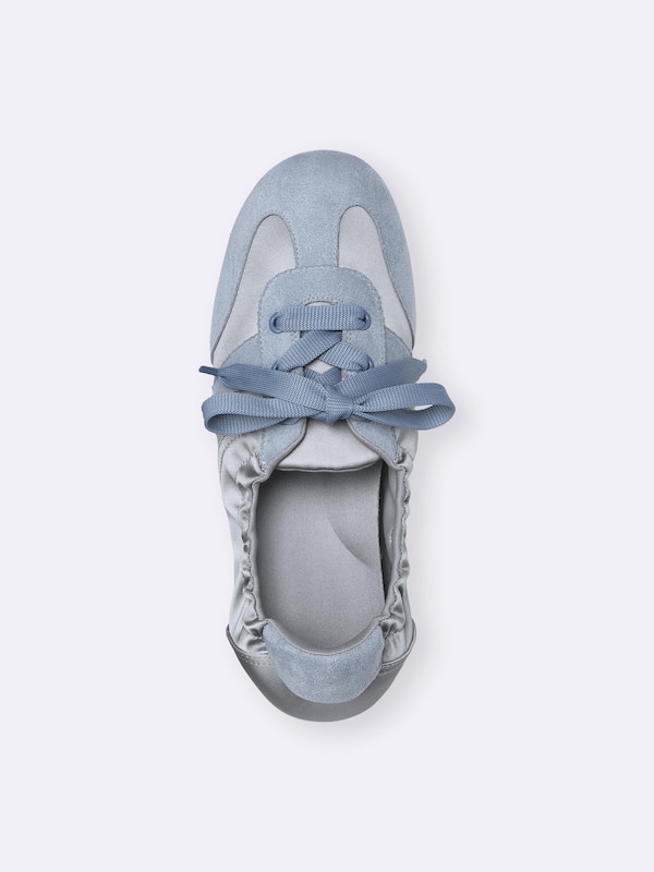 Gathered Ballet Sneakers