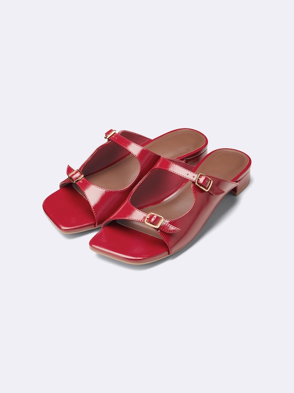 Double Belt Mules
