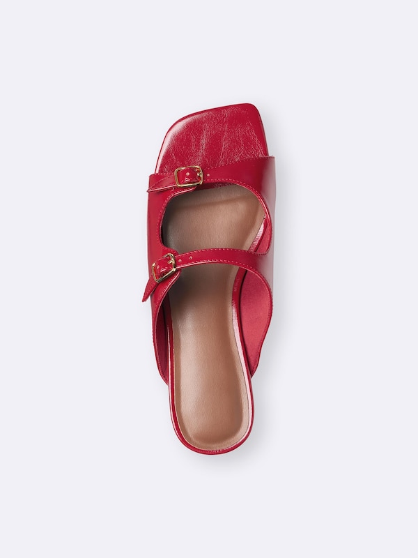 Double Belt Mules