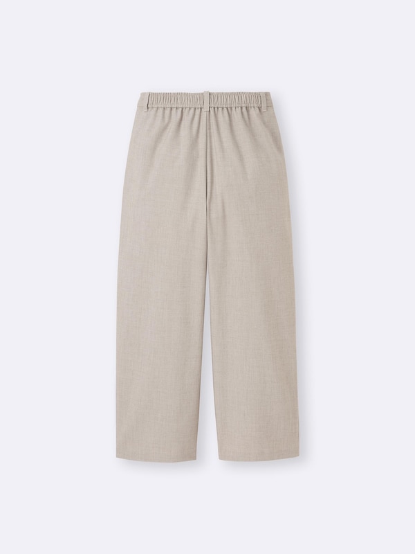 Wide Tapered Ankle Pants