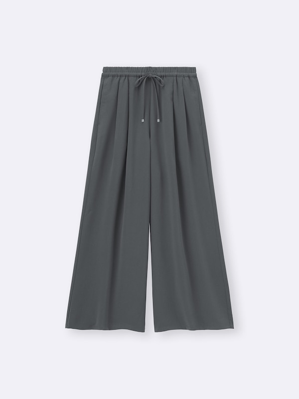 Draped Wide Pants