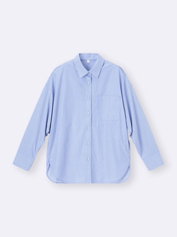 Dolman Sleeve Striped Shirt