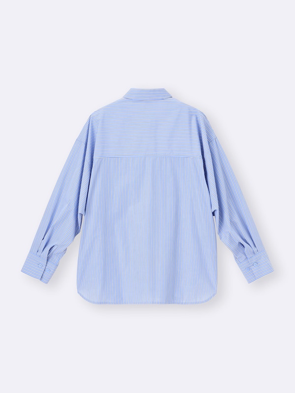 Dolman Sleeve Striped Shirt