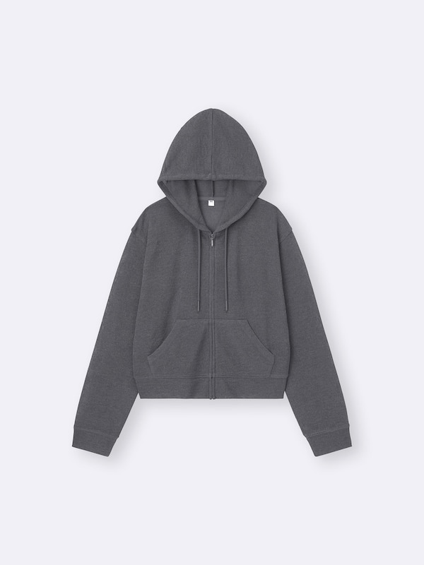 Loop Yarn Full-Zip Hoodie
