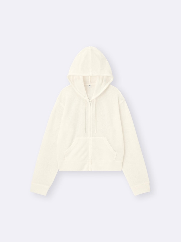 Loop Yarn Full-Zip Hoodie