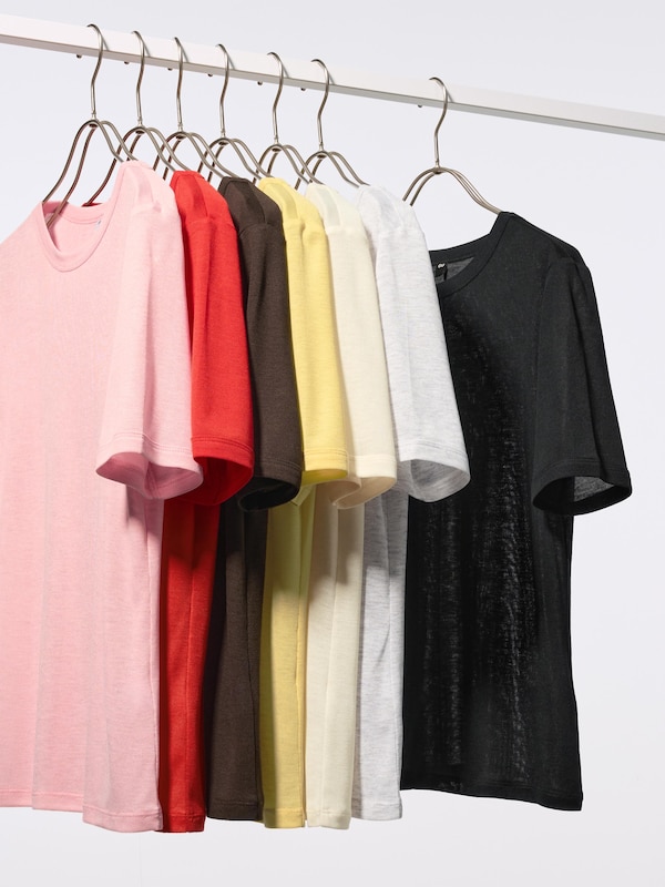 Soft Sheer Crew-Neck T-Shirt