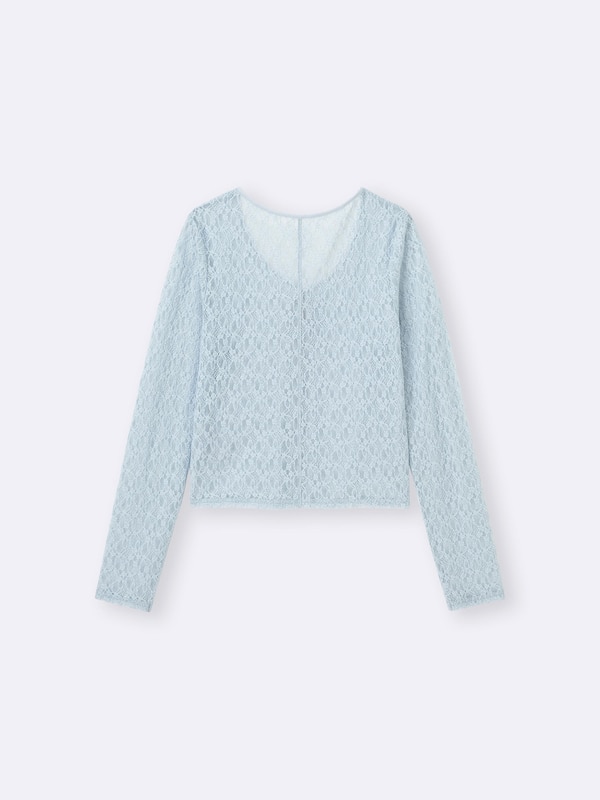 Lace Ribbon Cardigan