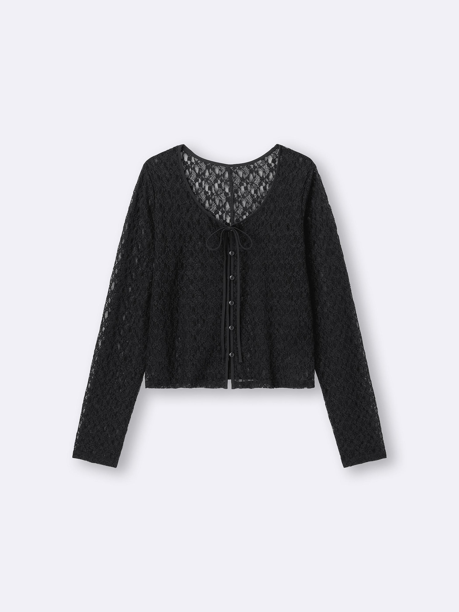 Women's Lace Ribbon Cardigan | GU US