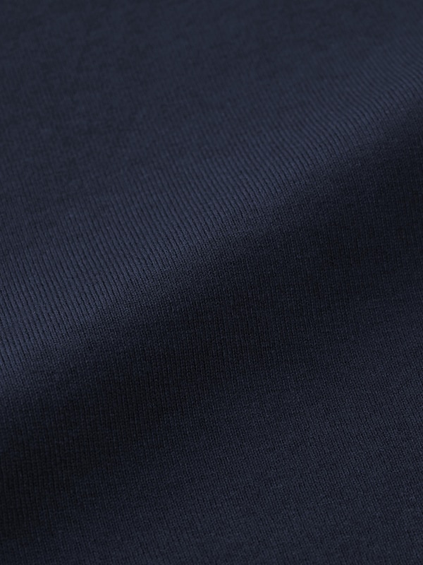 Sweat Look T-Shirt | HalfSlv | Rugger | Bicolor