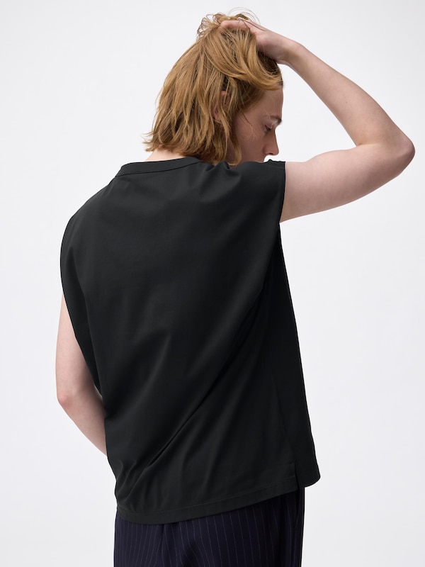 Dry Boxy Sleeveless T-Shirt