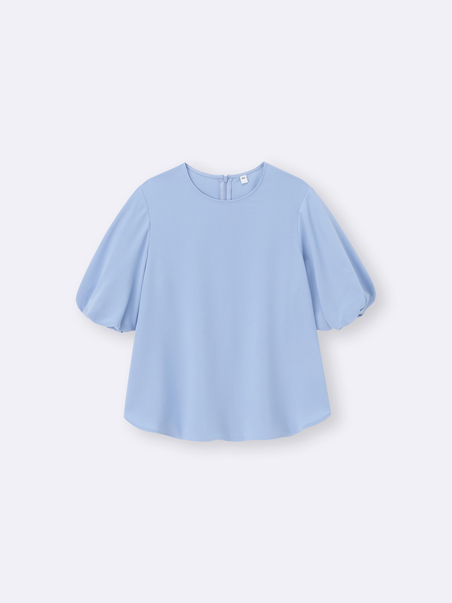 HEVE Whip Ballon Sleeve BL　white Women's Bubble Sleeve Blouse | HalfSlv | GU US