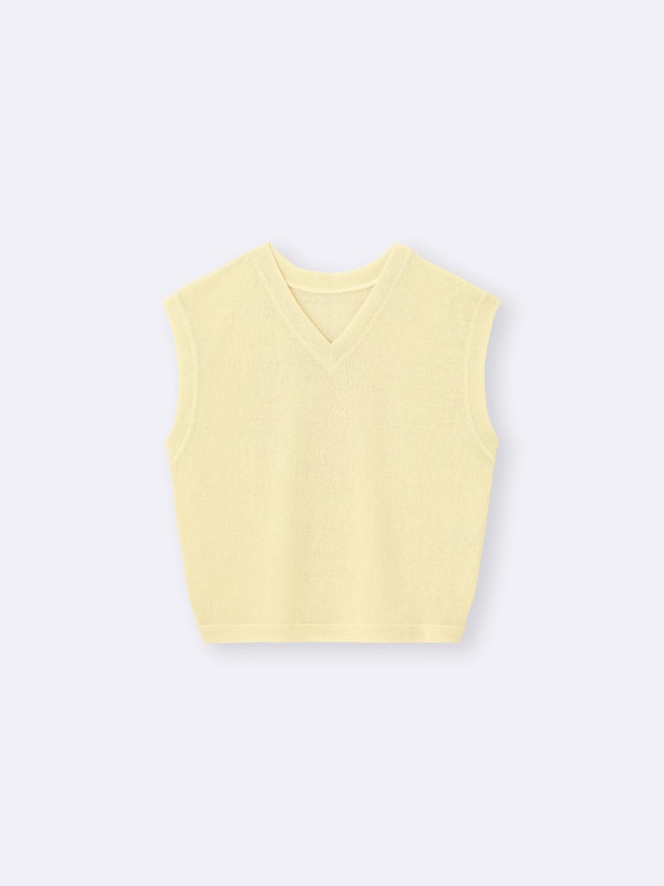Loop Yarn V Neck T-Shirt