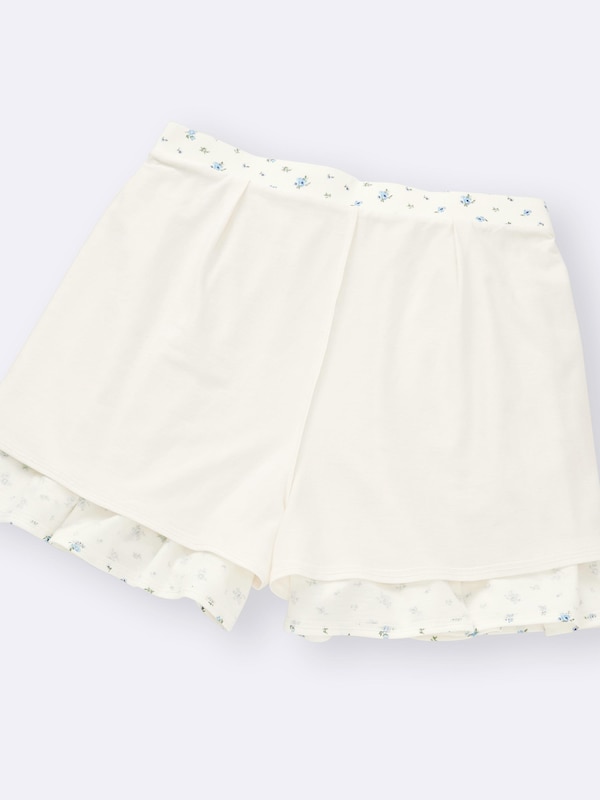 Relaxed Short Pants | Flower