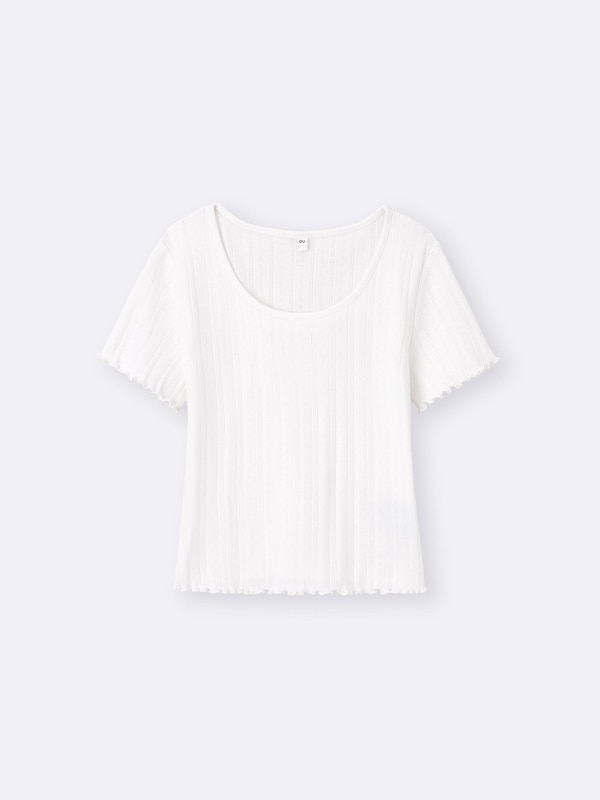 Pointelle T-Shirt