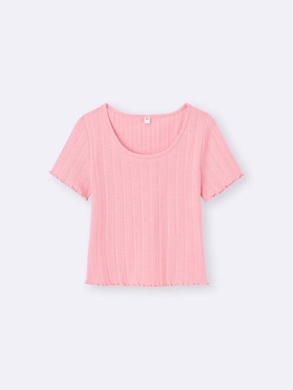Pointelle T-Shirt