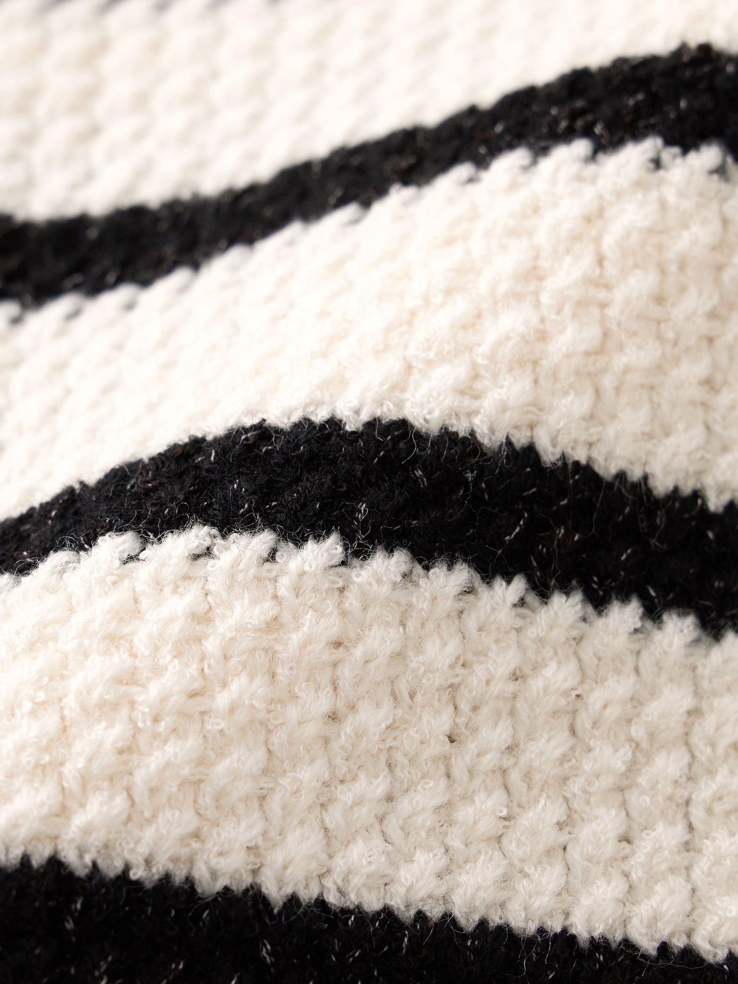 Women's Tweedy Knitted Striped Cardigan | GU US