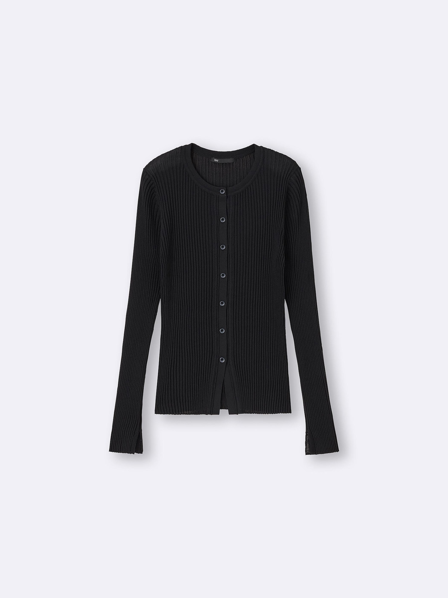 Women's Sheer Ribbed Cardigan | GU US