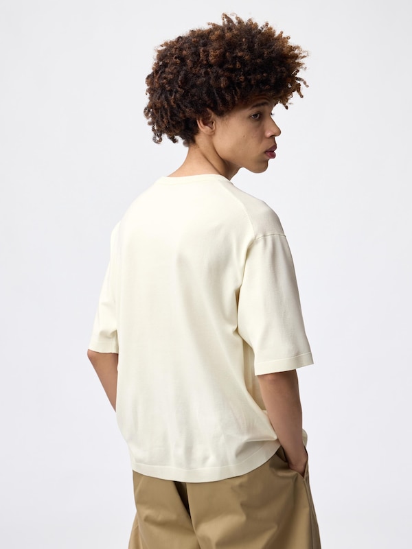 Washable Knitted T-Shirt | HalfSlv