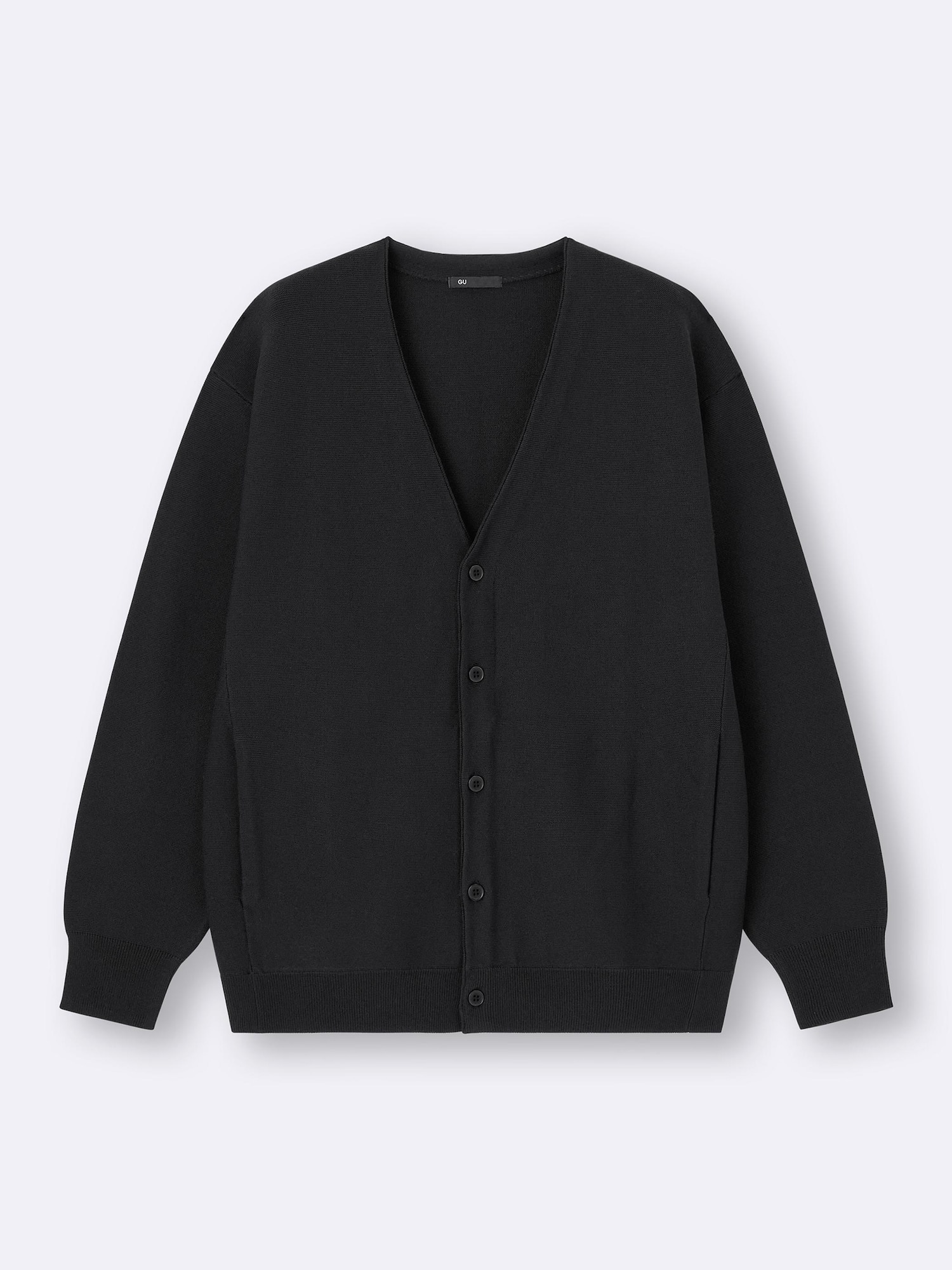 Unisex Washable V Neck Cardigan | GU US