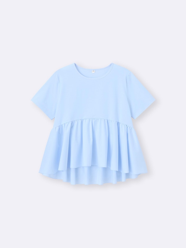 Woven Combination T-Shirt