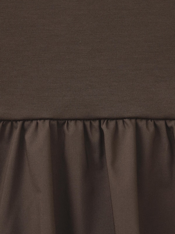 Woven Combination T-Shirt