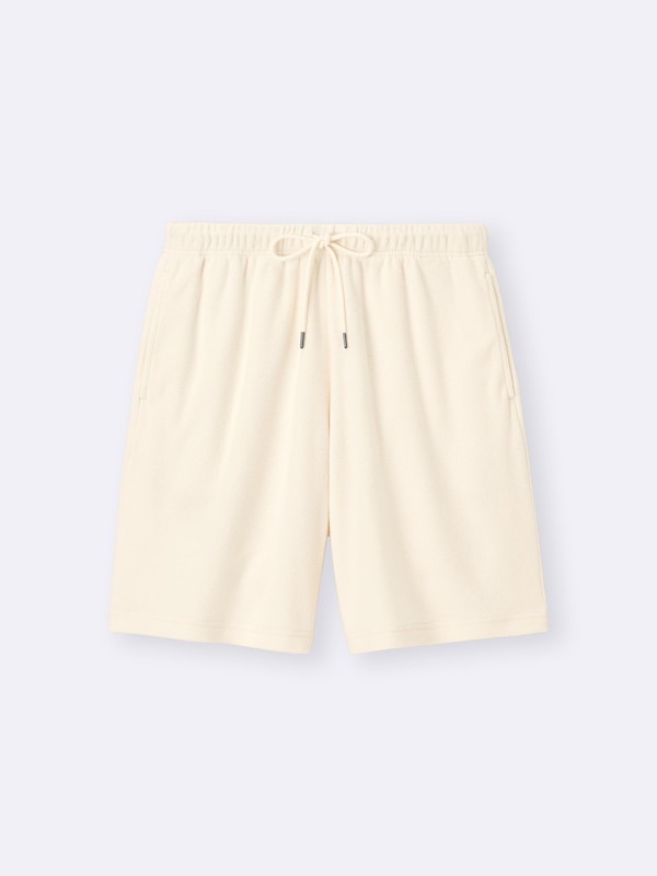 Pile Relaxed Knee Length Shorts